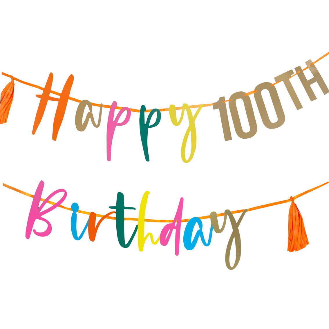 Customizable Age Birthday Garland | Happy Birthday Banner |