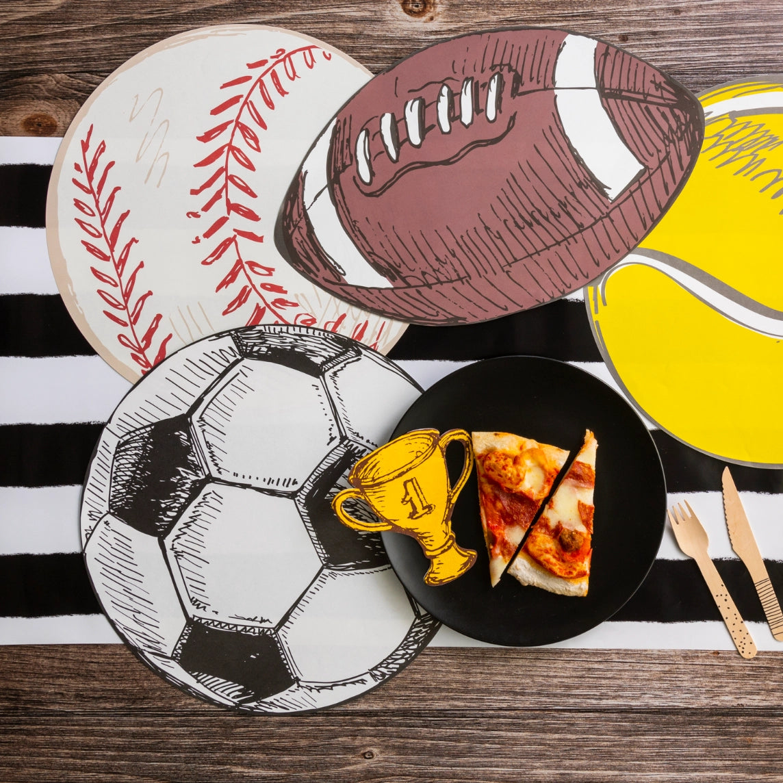 Baseball Paper Placemats