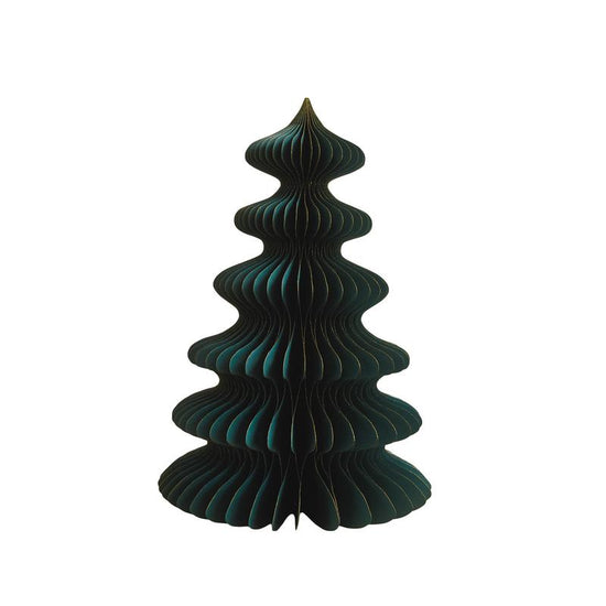 Teal Paper Folding Honeycomb Tree