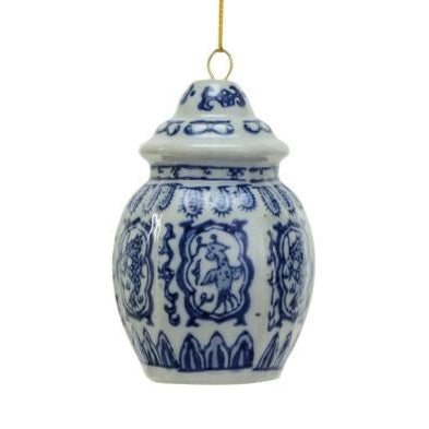 Stoneware Ginger Jar Ornaments
