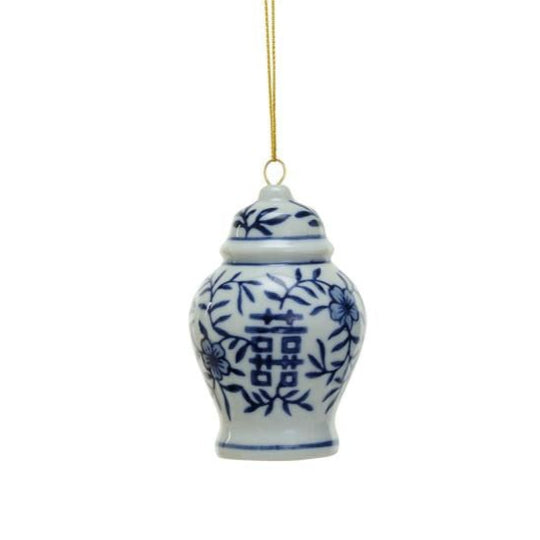 Stoneware Ginger Jar Ornaments