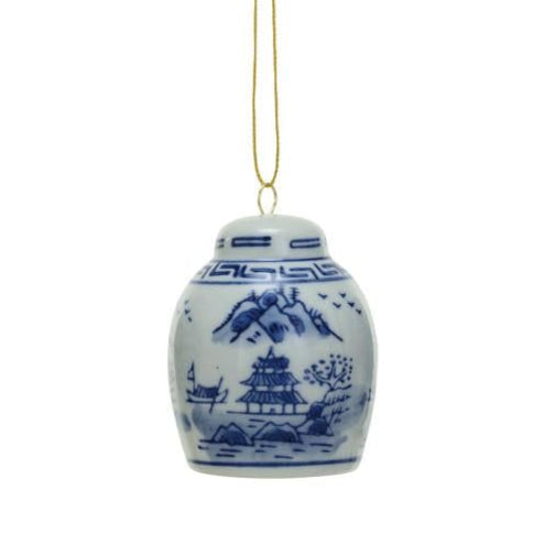 Stoneware Ginger Jar Ornaments
