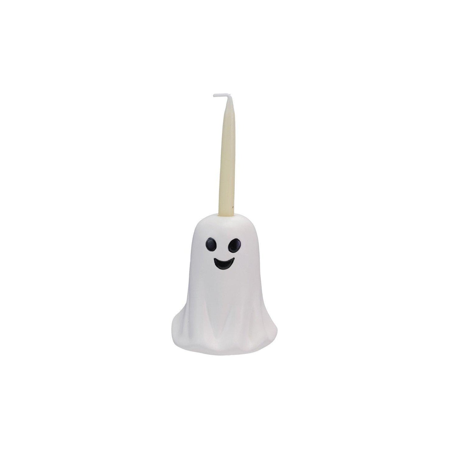 Stoneware Ghost Candle Holder