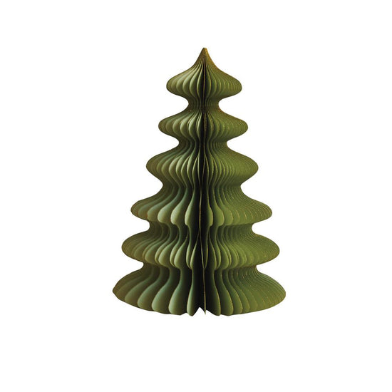 12" Round x 18"H Paper Folding Honeycomb Tree, Mint Green