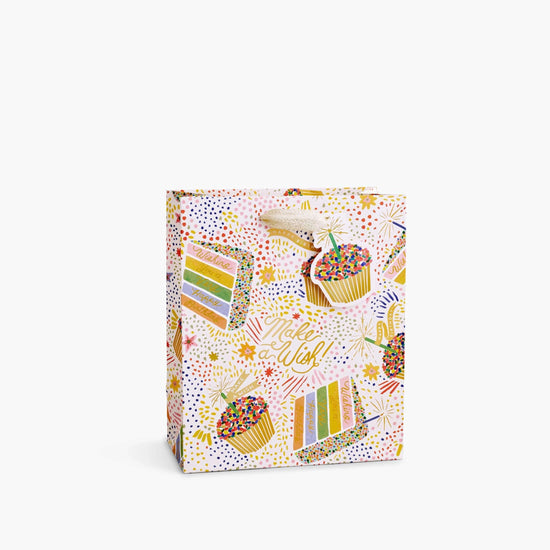 Load image into Gallery viewer, Birthday Cake Medium Gift Bag
