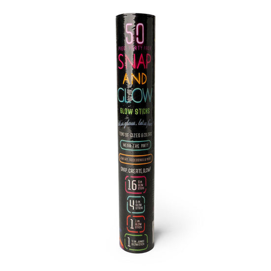Blinkee JGSRG-50MLT Jumbo Glow Sticks Refill for Glow Stick Golf Ball, Multi Color - Pack of 50