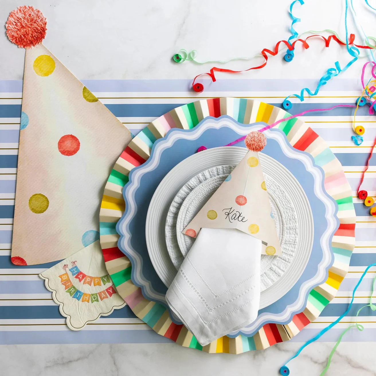 Birthday Party Hat Placemats