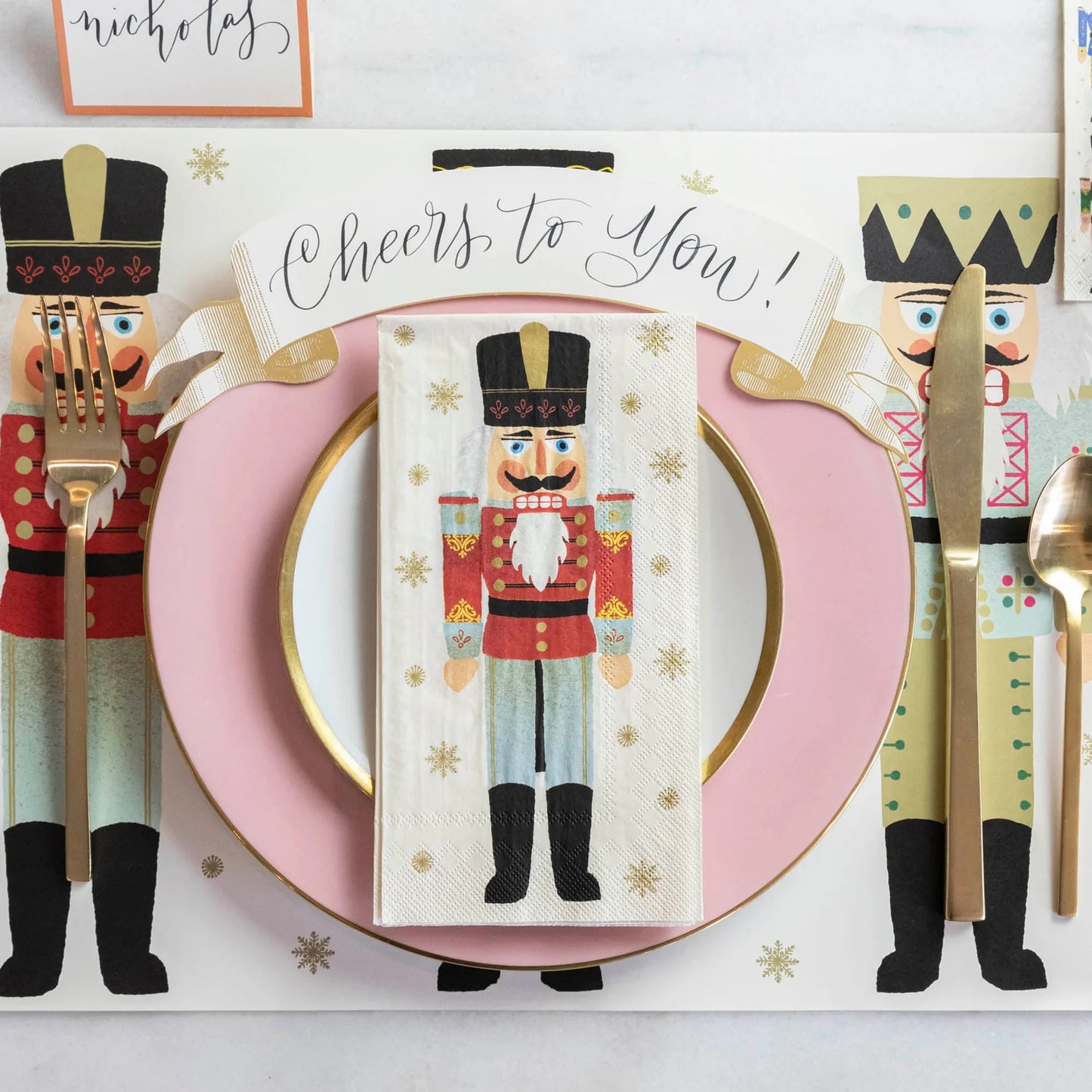 Nutcracker Guest Napkin