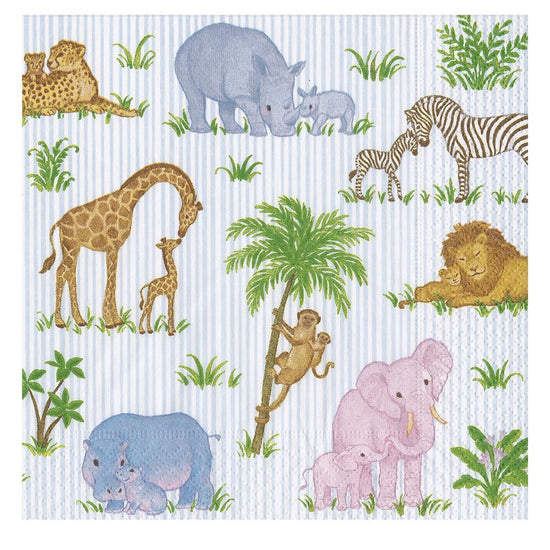 Safari Baby Luncheon Napkins