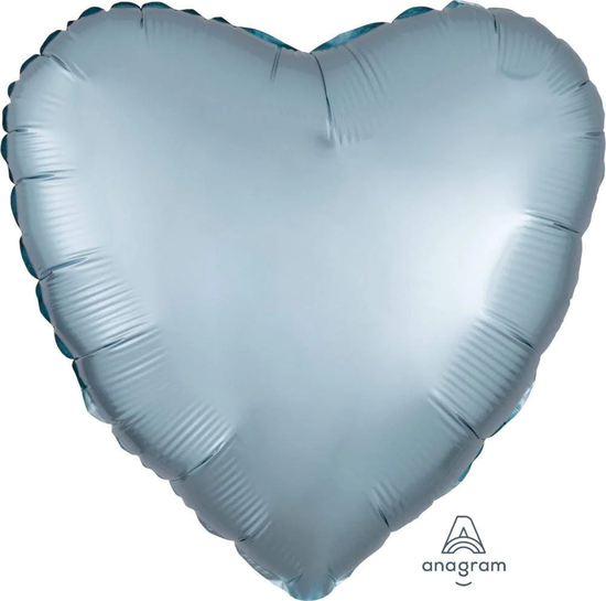 18" Pastel Mylar Heart Balloons