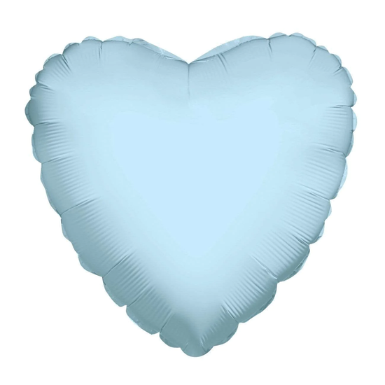 18" Pastel Mylar Heart Balloons