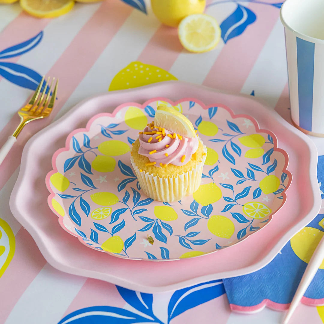 Petal Pink Compostable Dinner Plates