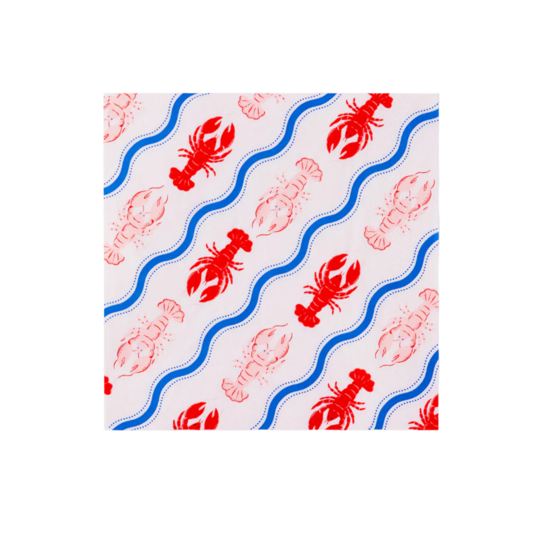 Le Lobster Large Napkins