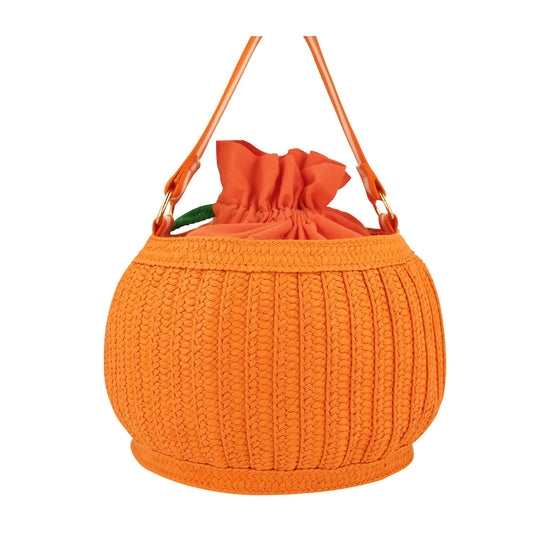 Pumpkin Basket Trick or Treat Bag