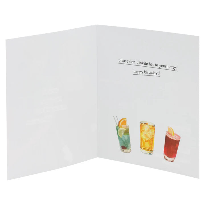 Moderation Greeting Card
