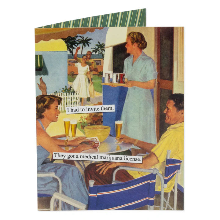 Party Invitation Greeting Card
