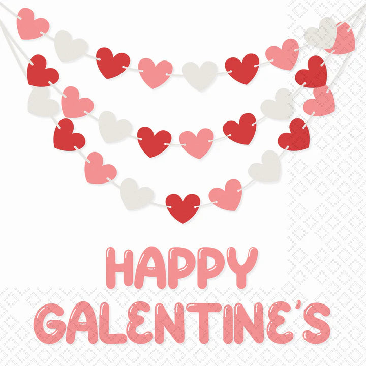 Galentine Banner Cocktail Napkins