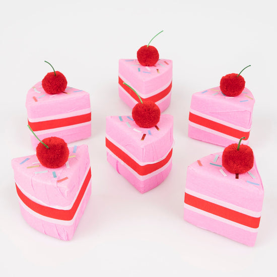 Surprise Cake Slices