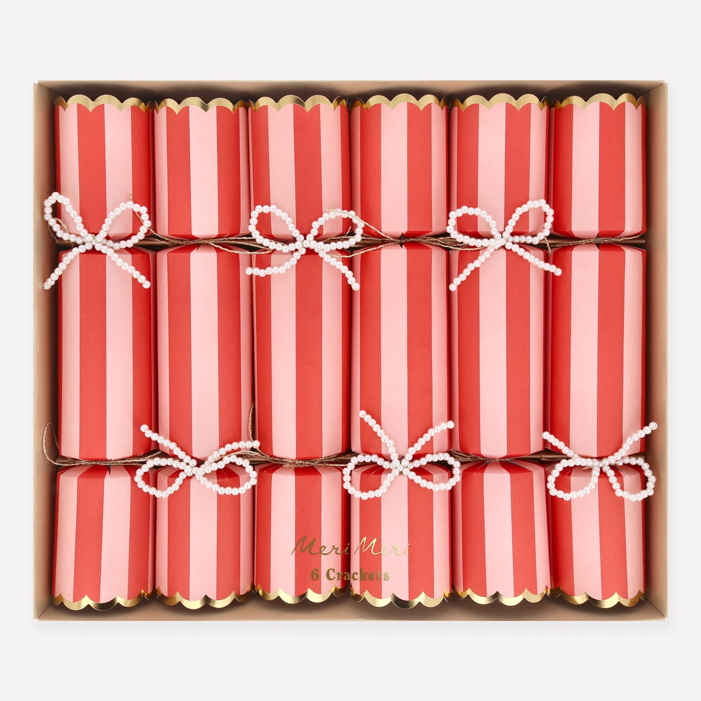 Pearl Bow Crackers
