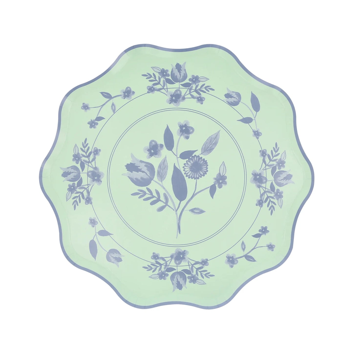 Vintage Botanical Side Plates