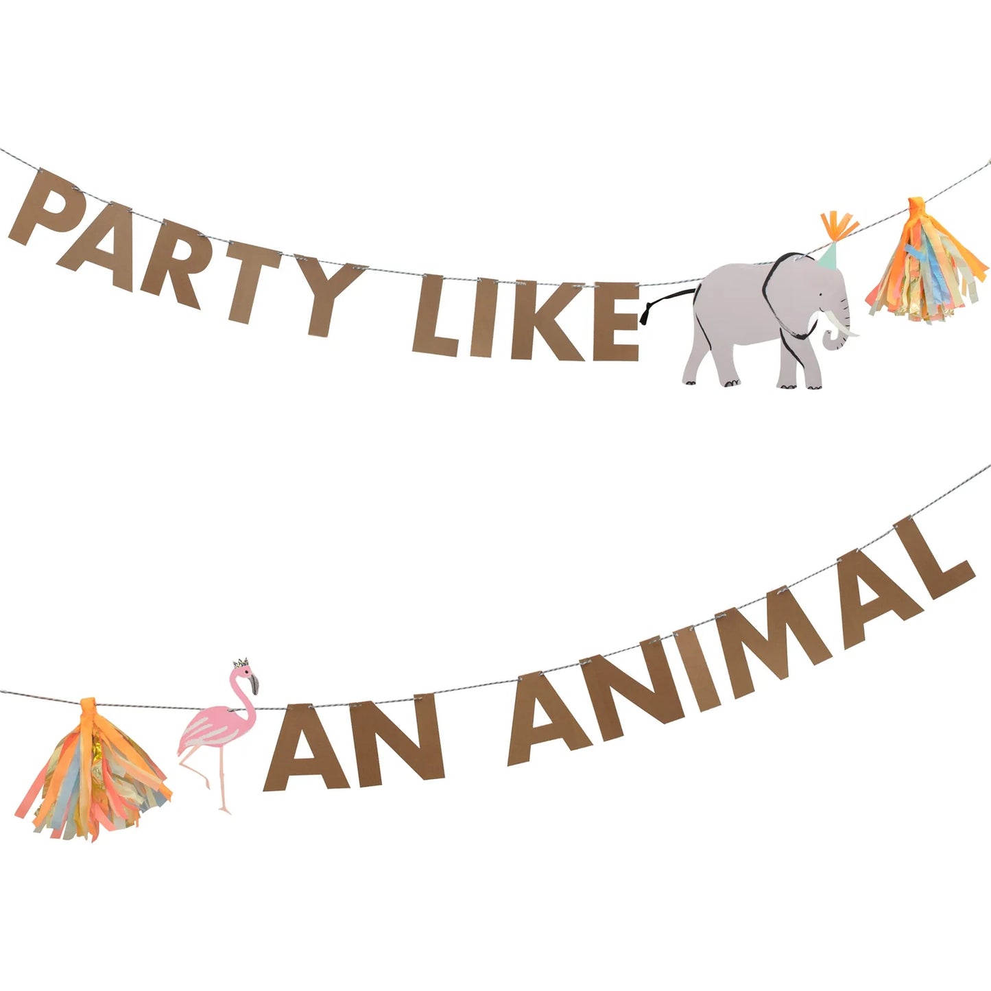 Safari Party Animal Garland