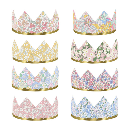 Liberty Floral Party Crowns
