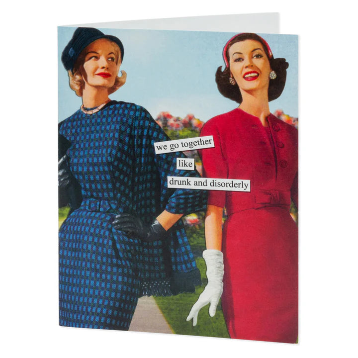 Disorderly Greeting Card