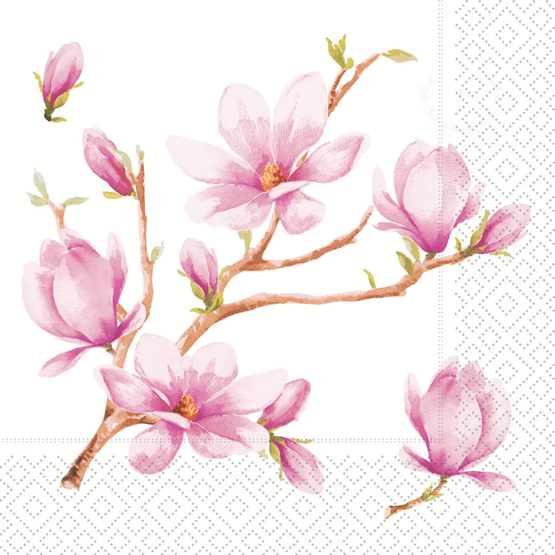 Pink Magnolia Cocktail Napkins