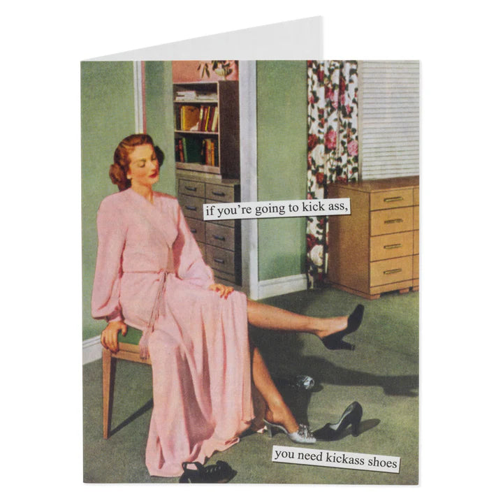 Kickass Greeting Card
