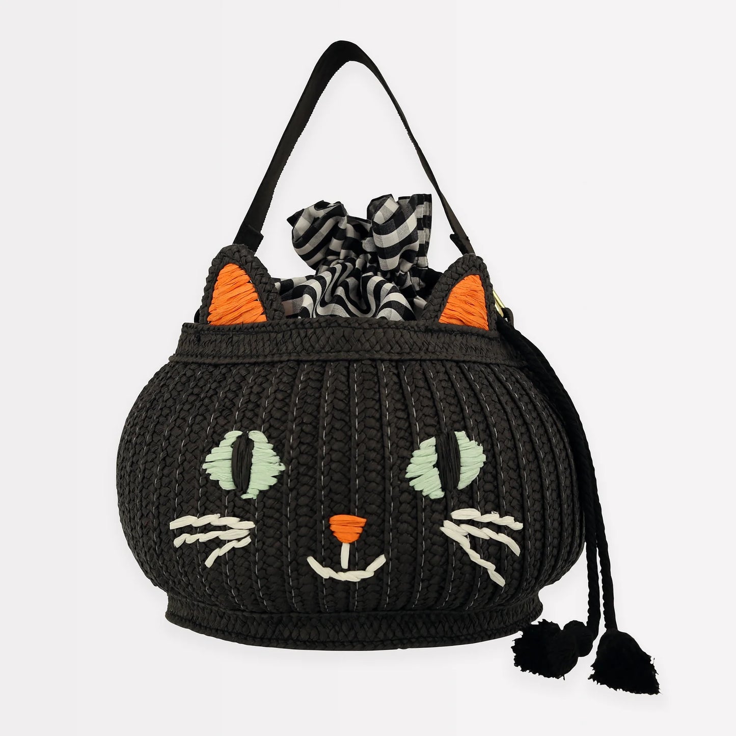 Cat Basket Trick or Treat Bag