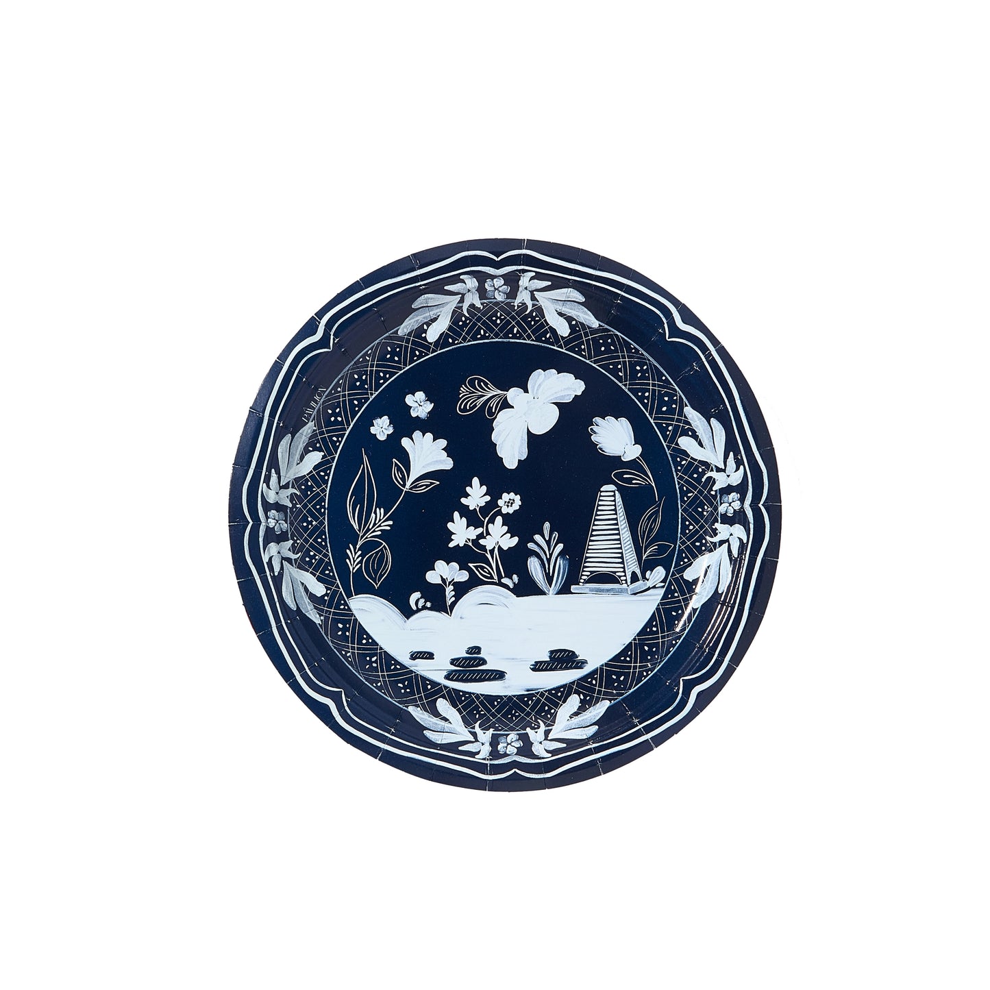 Beachside Pavilion Navy Dessert Plates