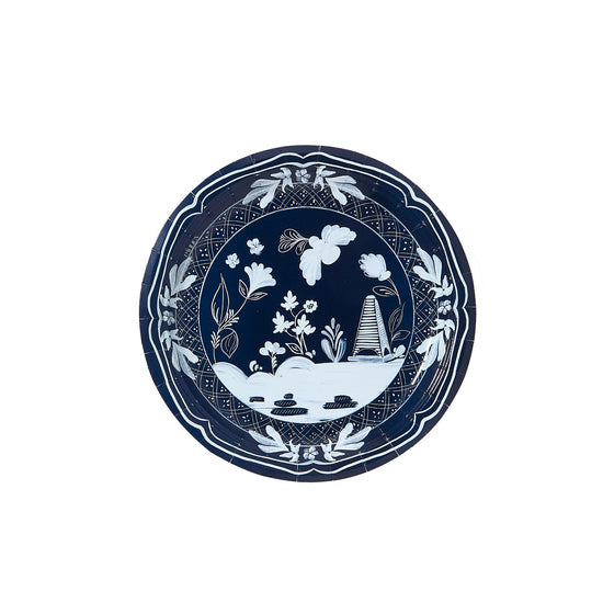 Beachside Pavilion Navy Dessert Plates