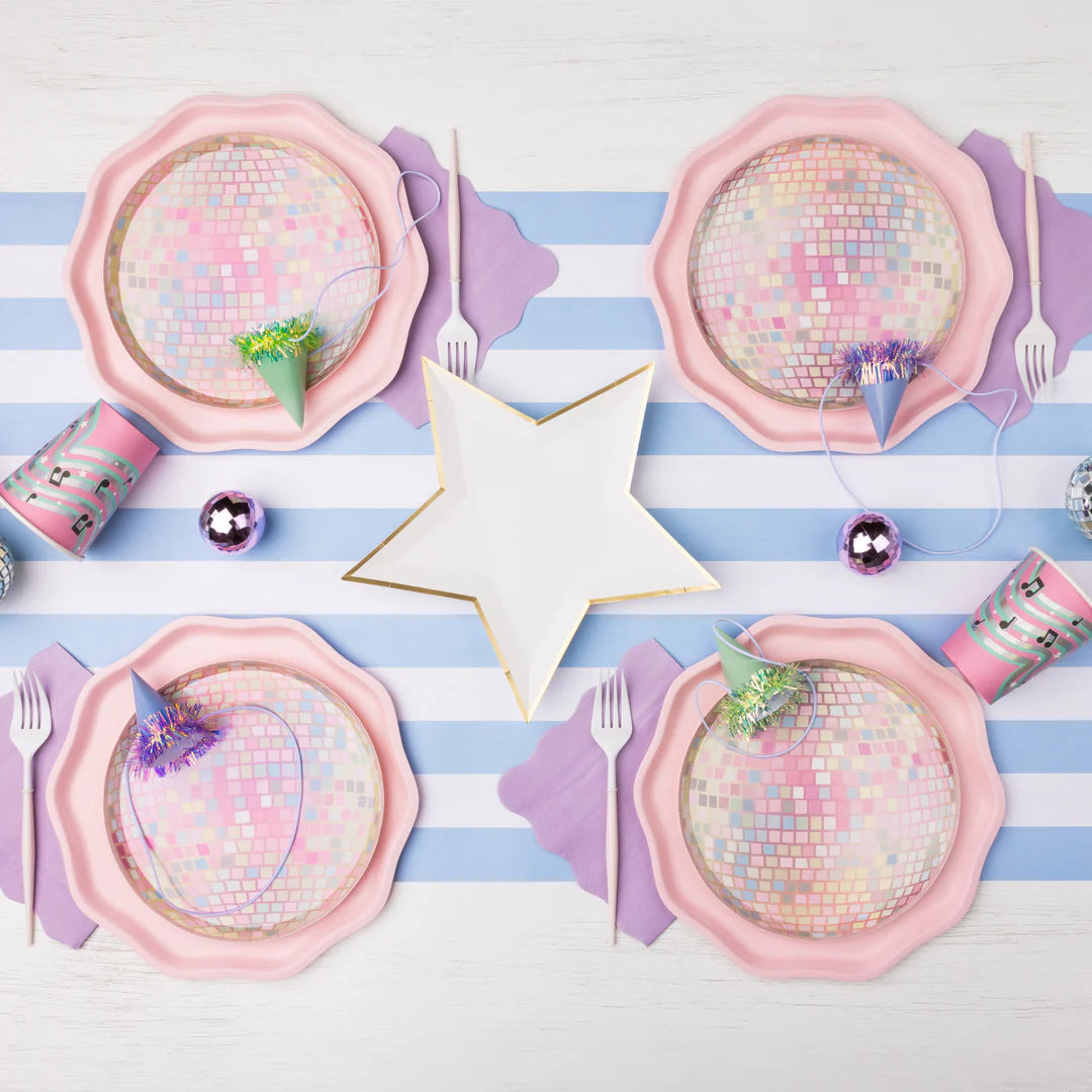 Petal Pink Compostable Dinner Plates