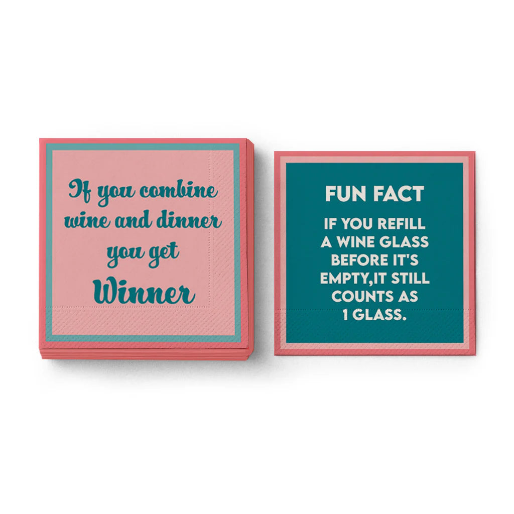 Napkins: Refill Wine