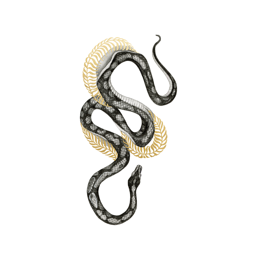 Shimmering Serpent Tattoos