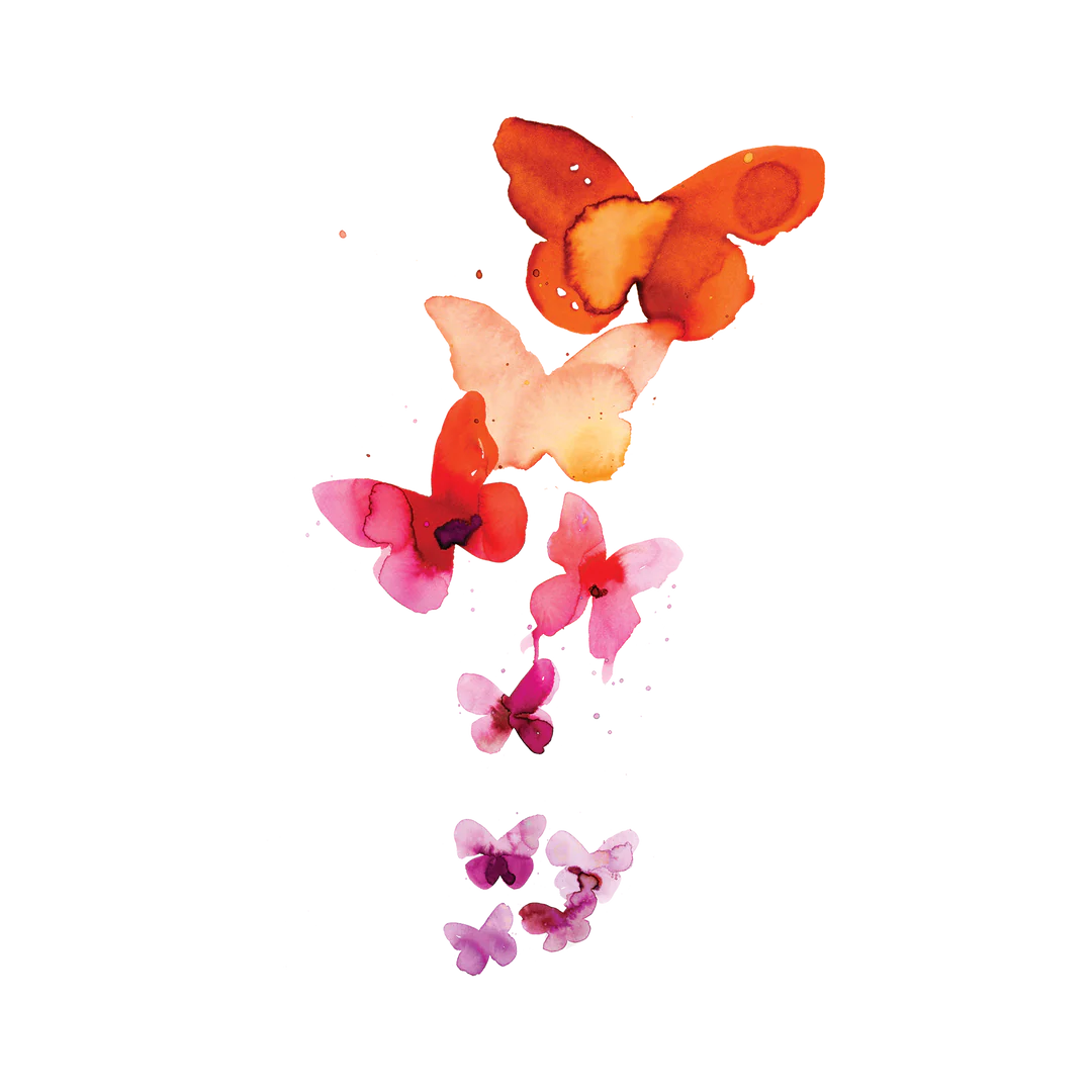Coral Butterflies Tattoos