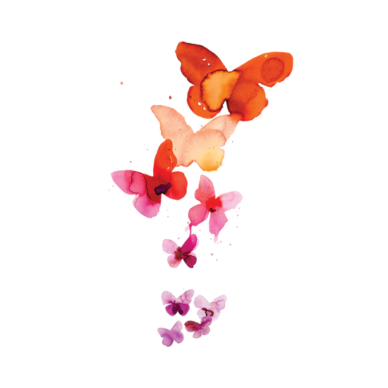 Coral Butterflies Tattoos