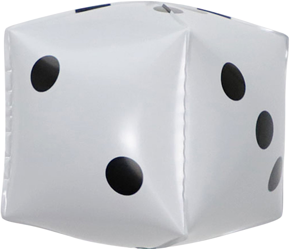 22" Casino White Dice