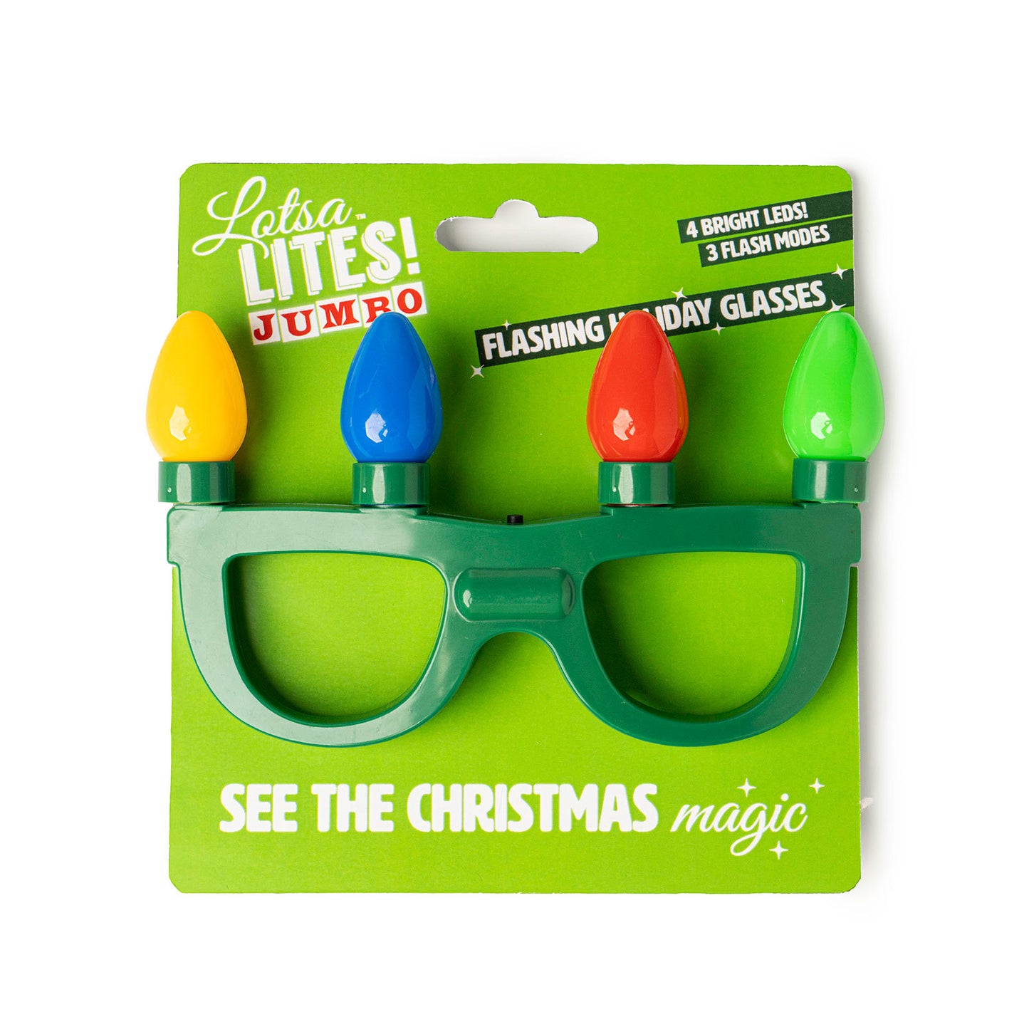 Flashing Holiday Glasses