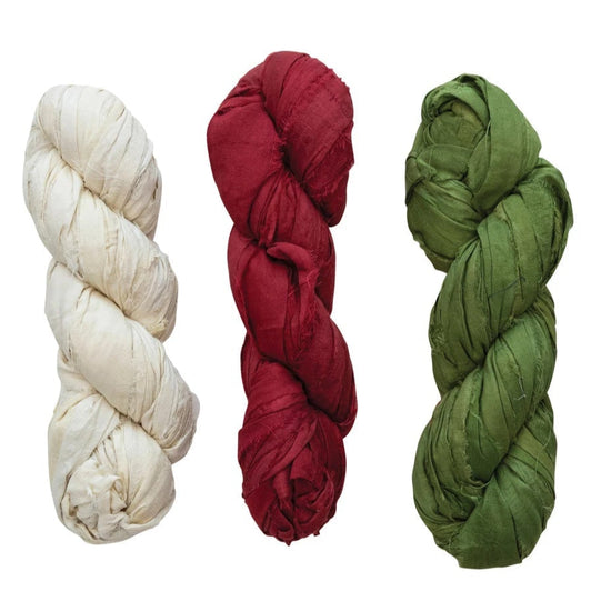 Ivory Silk Ribbon