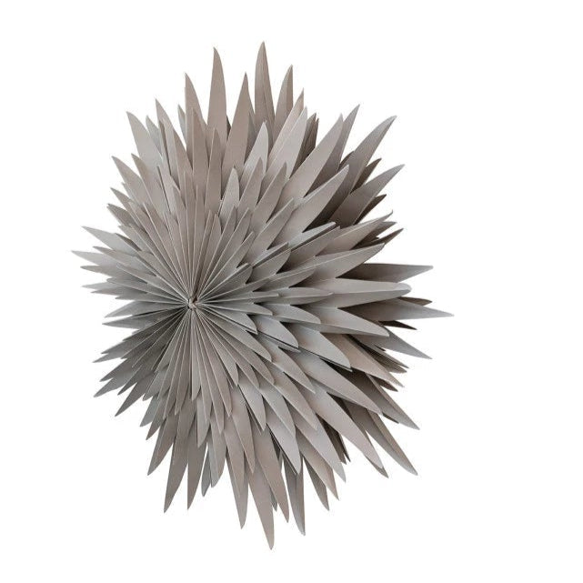 Folding Snowflake Ornament with LED Light String