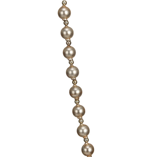 Gold Glass Ornament Garland