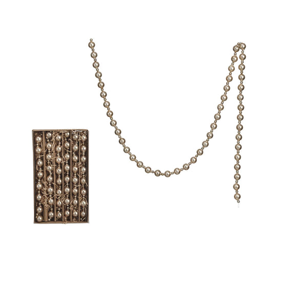Gold Glass Ornament Garland