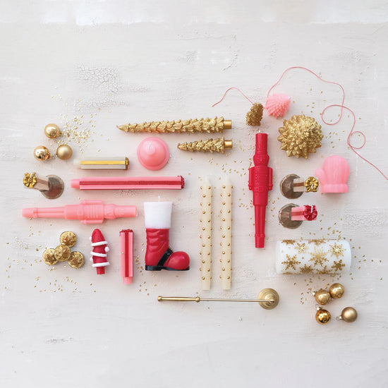 Pink & Red Gift Small Taper Candles