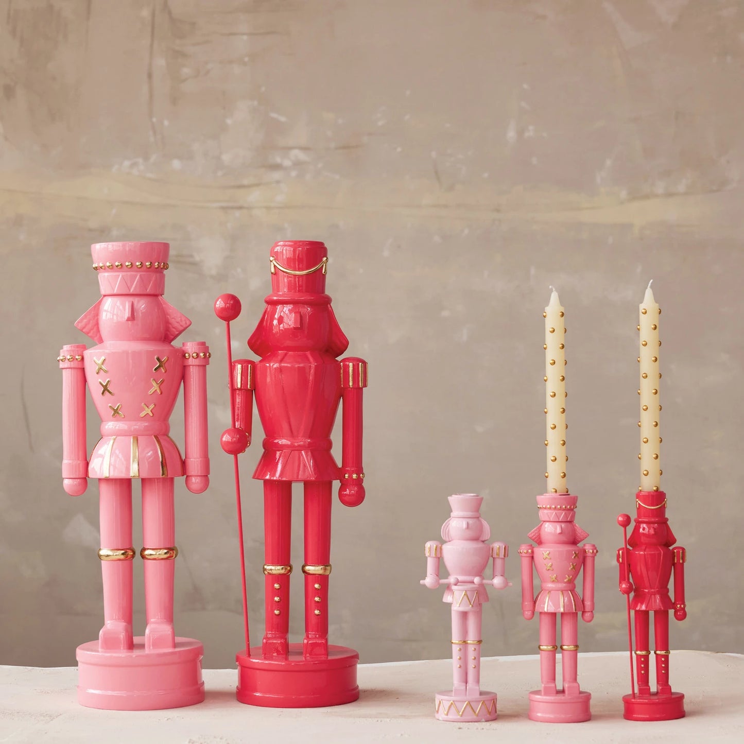 22" Nutcracker with Gold Accents