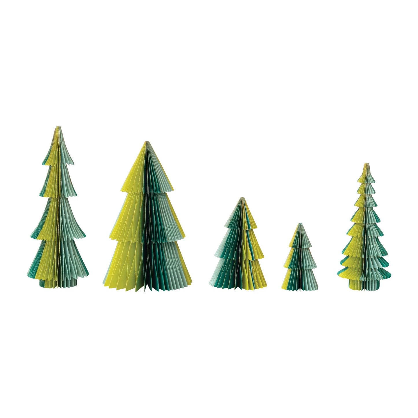 Green Folding Honeycomb Trees
