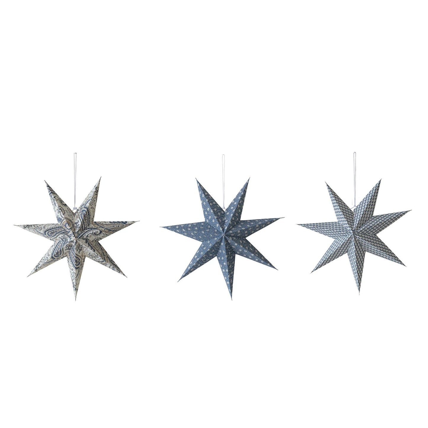 Paper Folding Star with Pattern