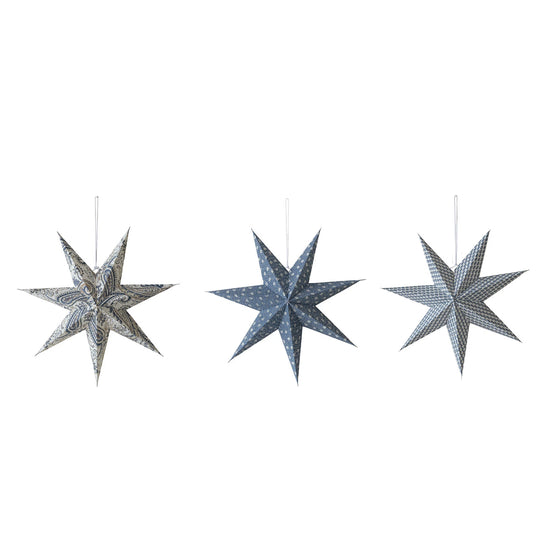 Paper Folding Star with Pattern