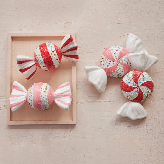 Oversized Foam Candy Ornaments