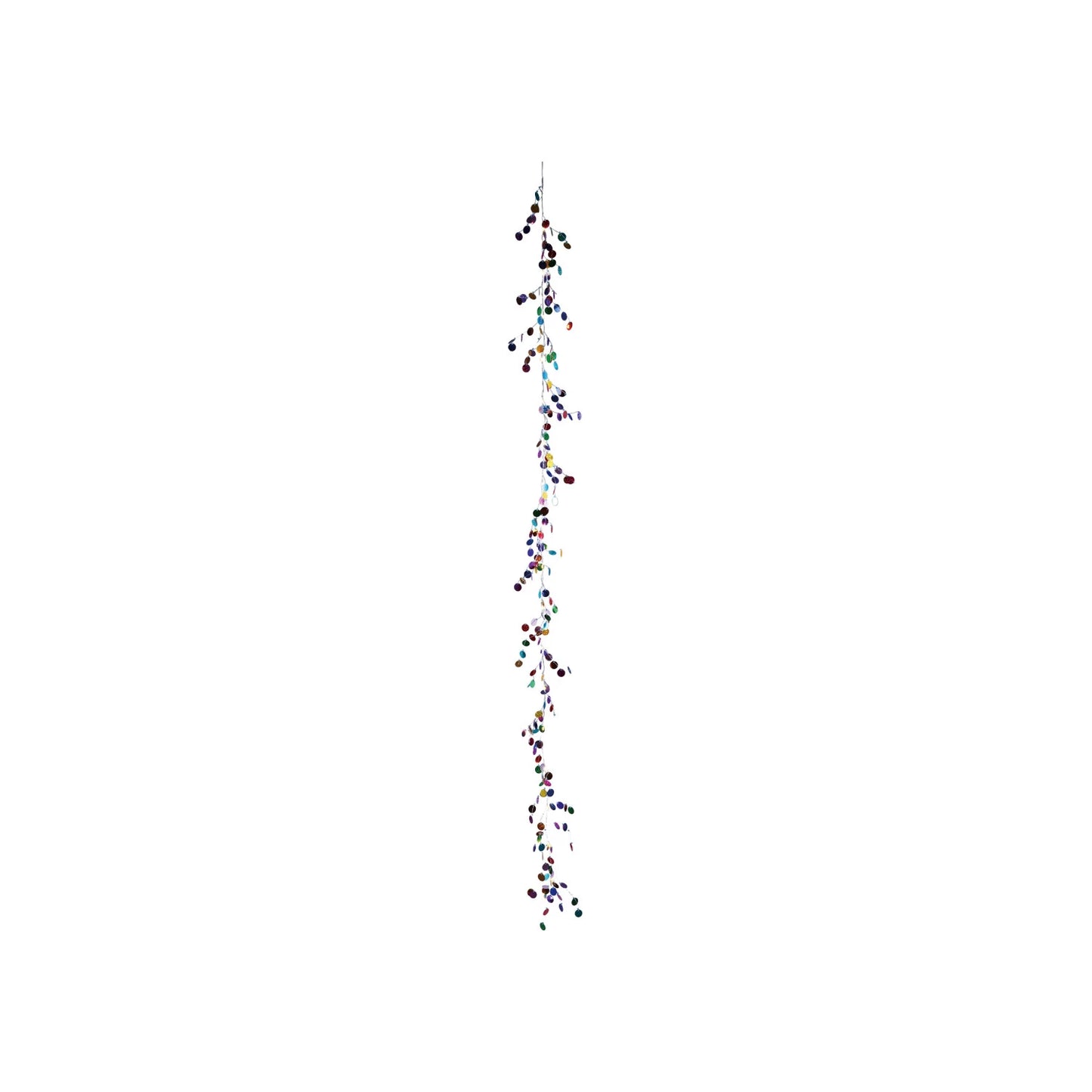 Holographic Confetti Garland with LED Lights